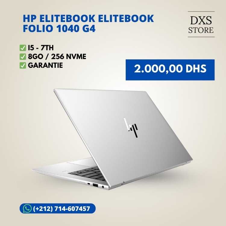 HP EliteBook Folio 1040 G4 - i5/7th - 8/256 Nvme