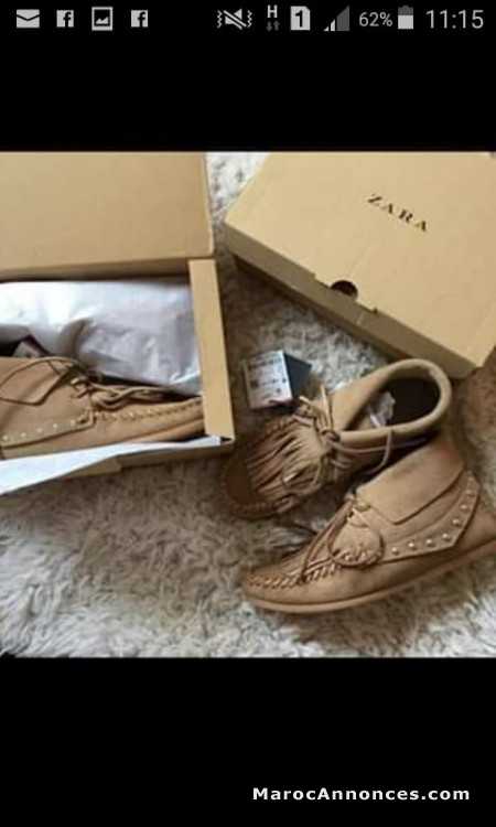Bottines mocassins Zara