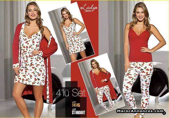 pyjama et chemise de nuit turque