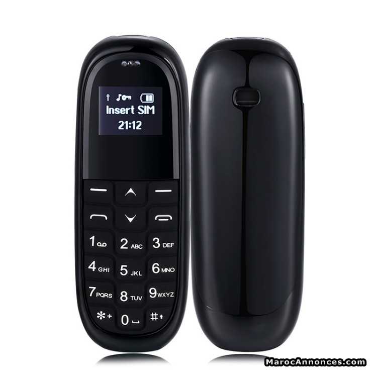 Mini téléphone mobile Mains Libres Bluetoot